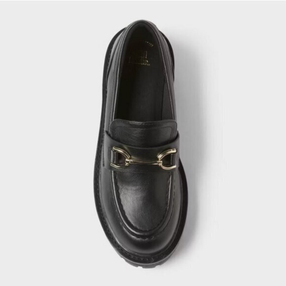 NWT Wild Fable Chapman Loafers Black 6.5 - Picture 2 of 4